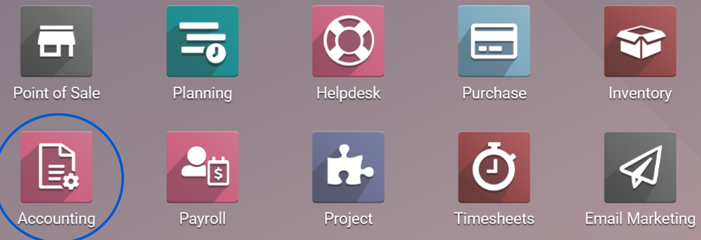 Odoo Accounting App