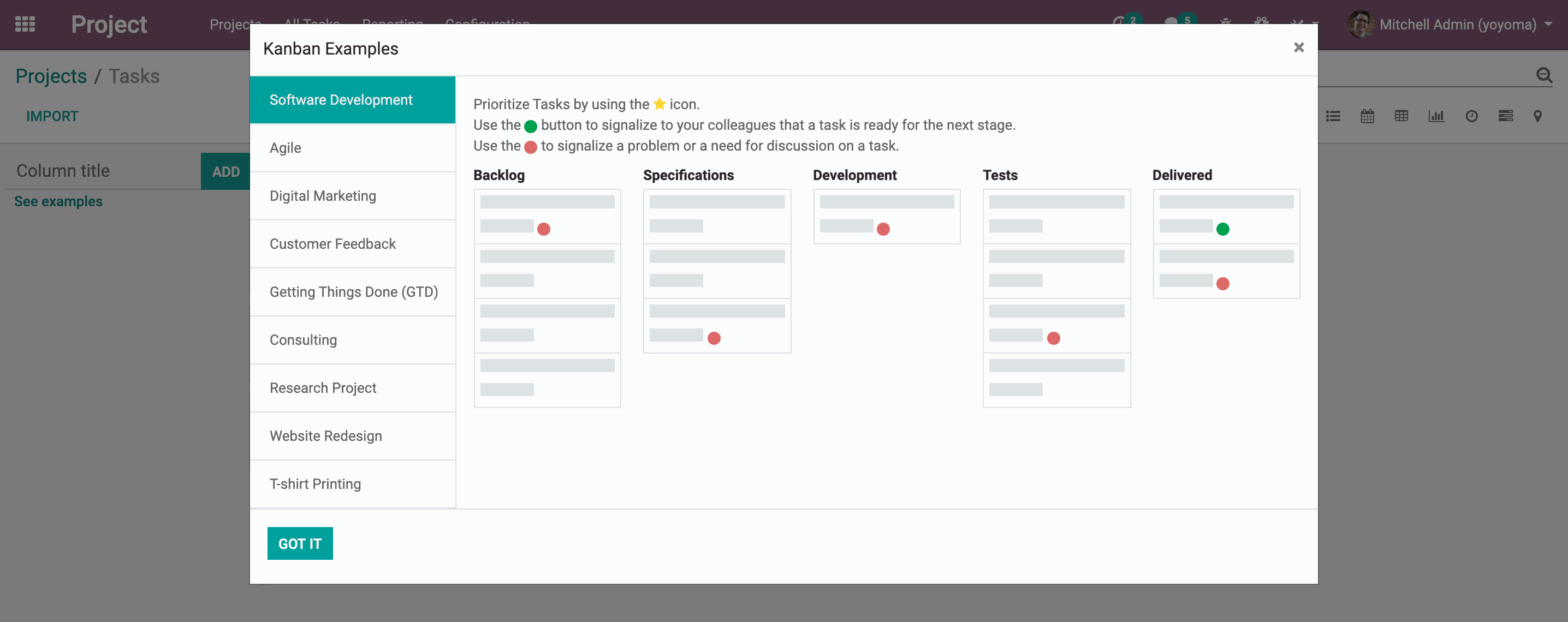 Odoo • Text and Image