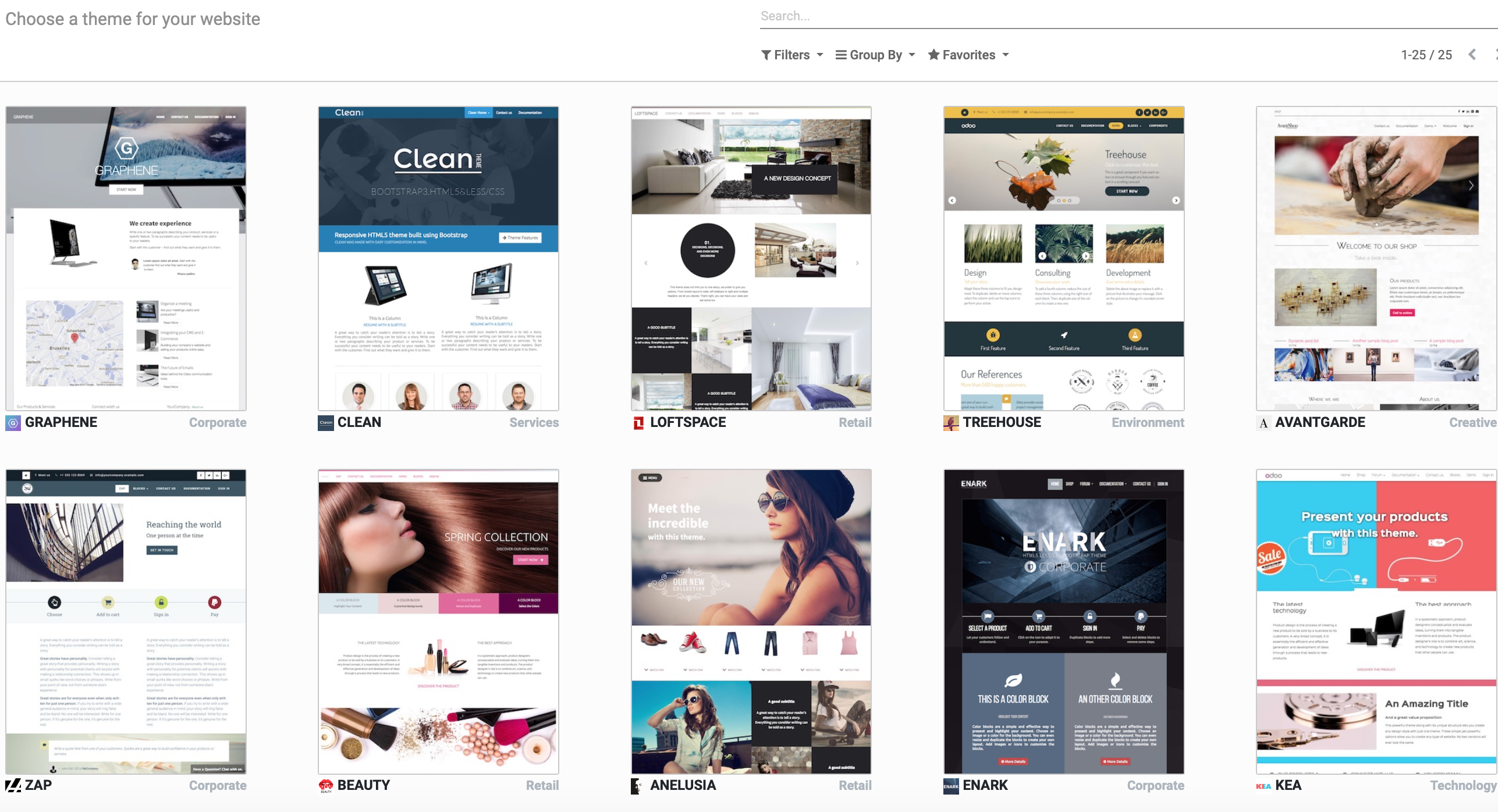 Odoo • Text and Image