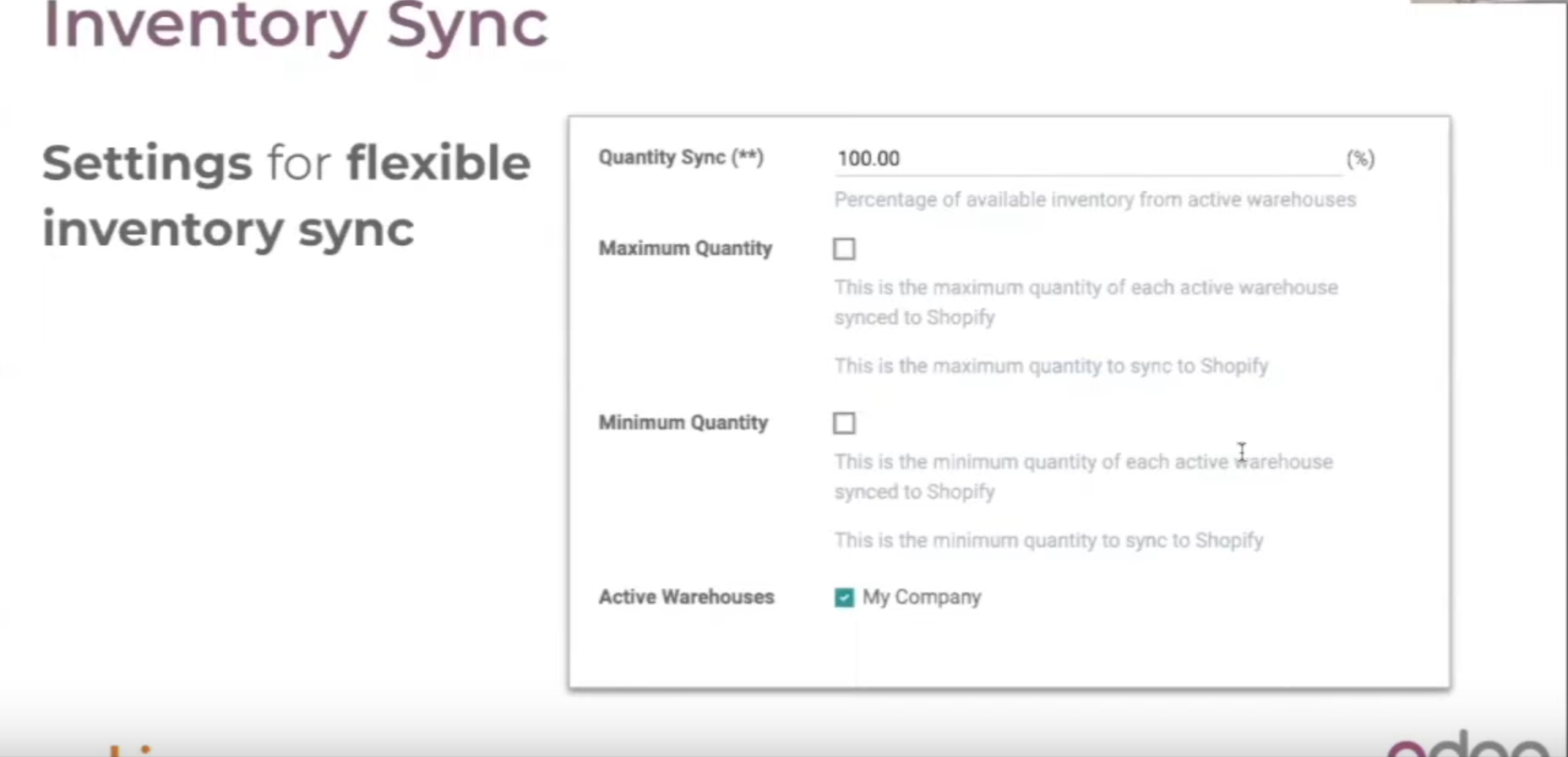 Odoo • Image and Text
