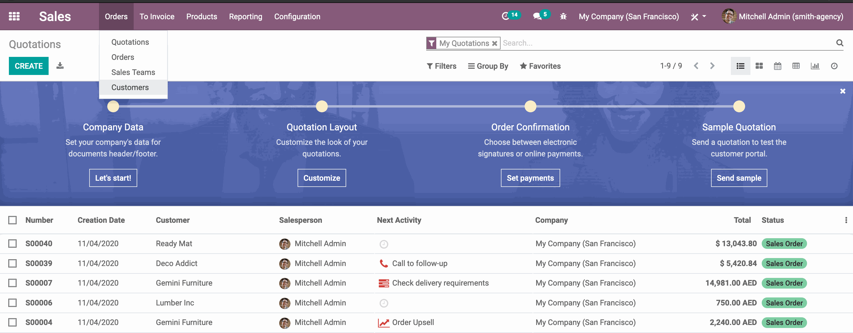 Odoo • Text and Image