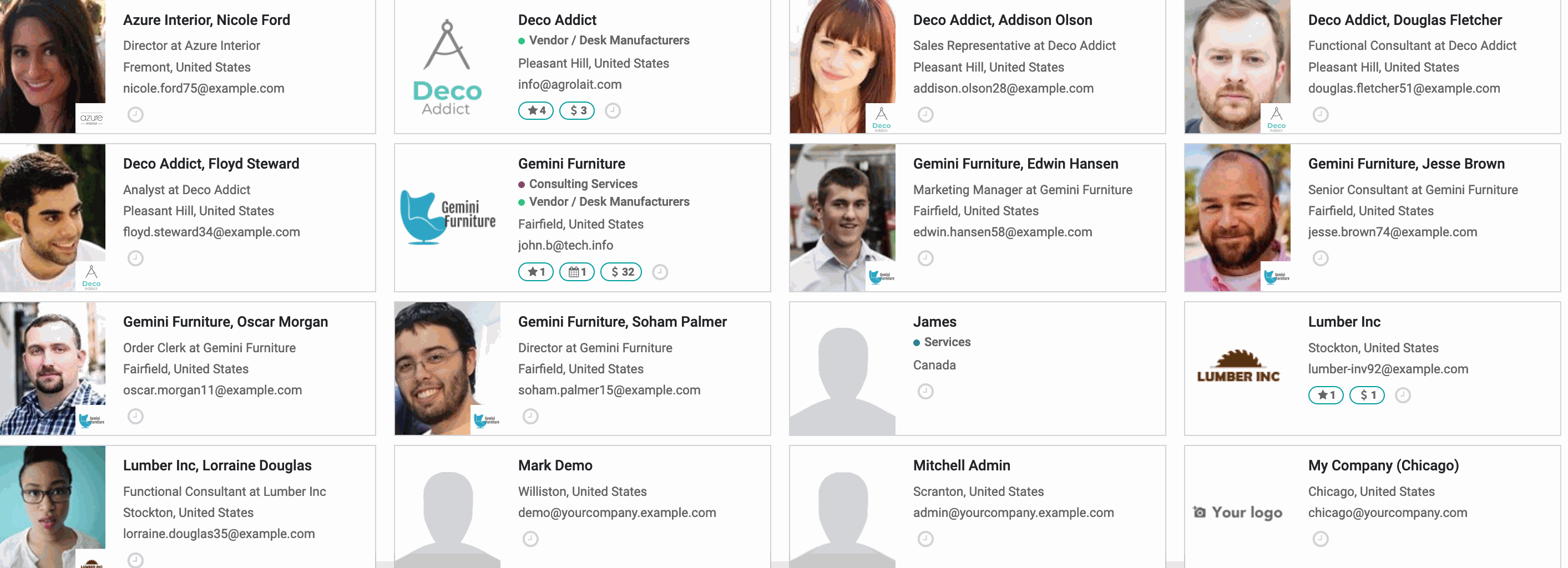 Odoo • Image and Text