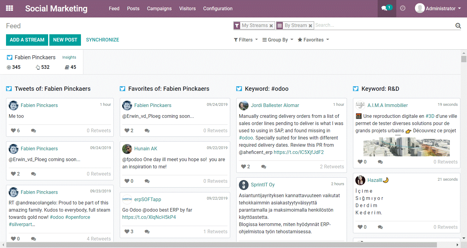 Odoo • Image and Text