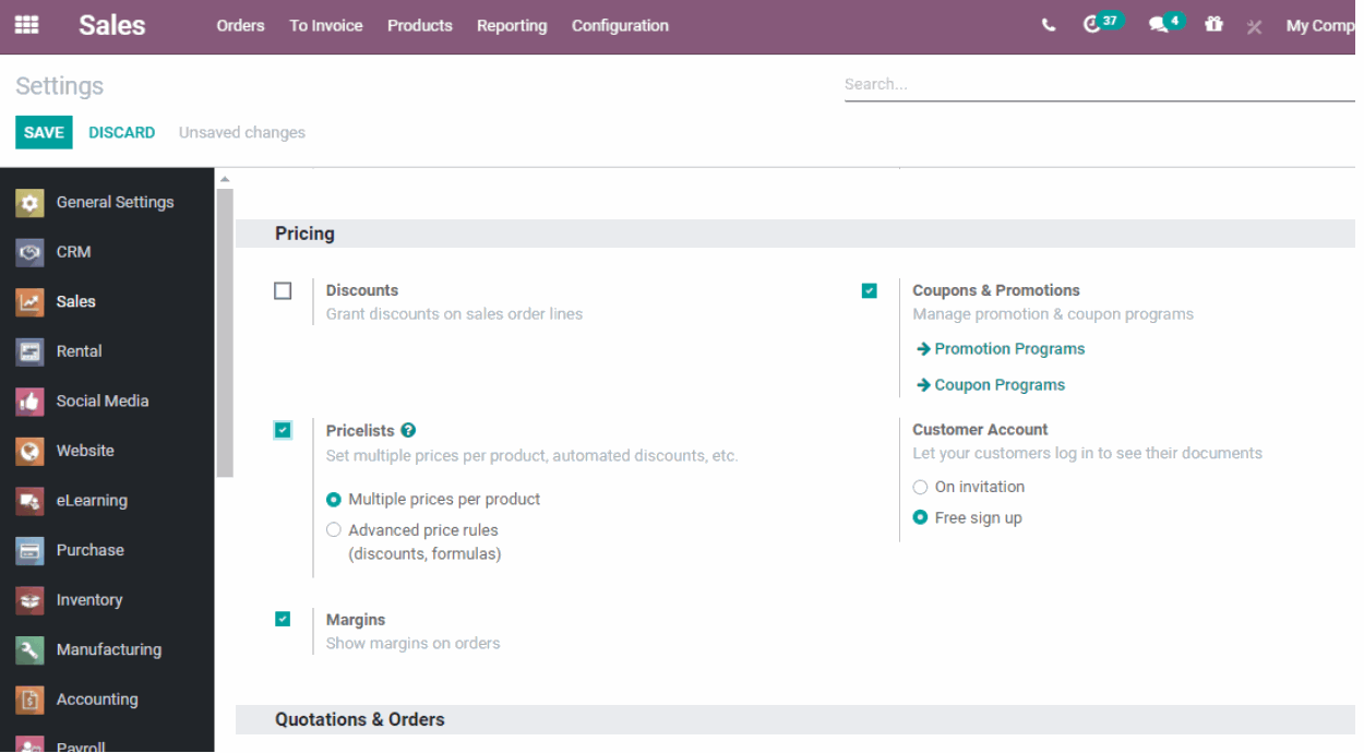Odoo • Image and Text