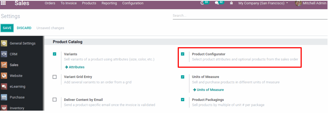 Odoo • Text and Image
