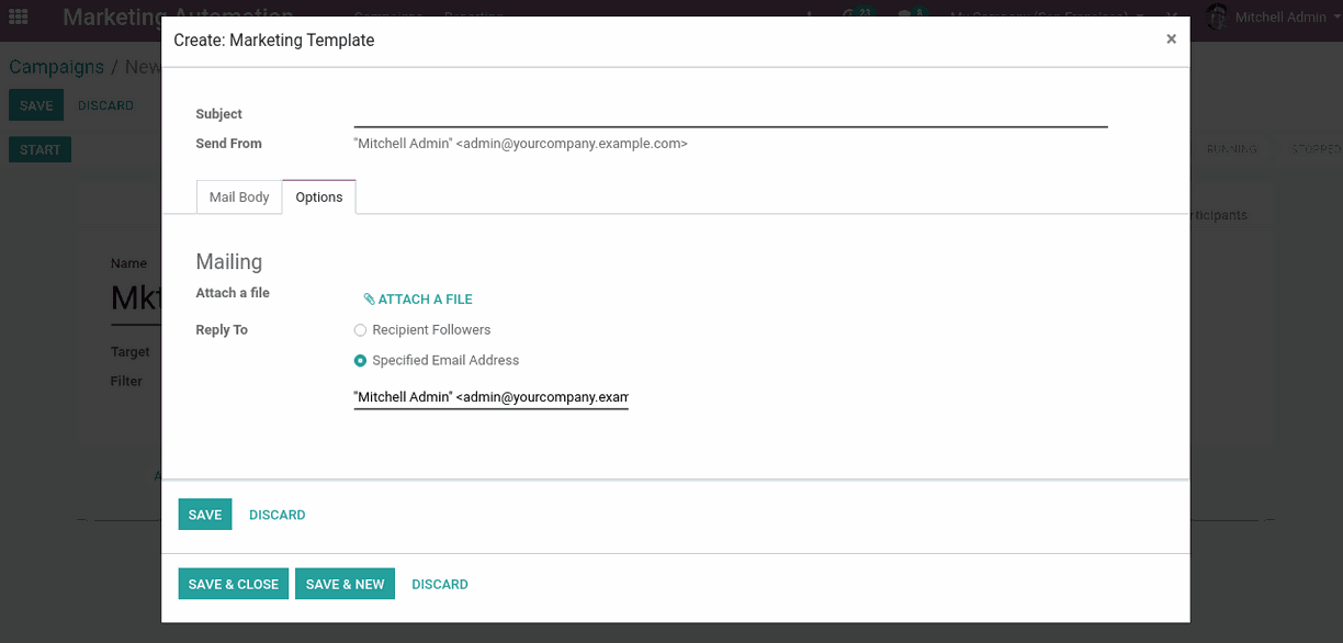 Odoo • Image and Text