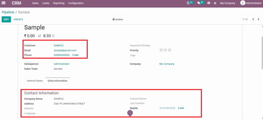 Odoo • Image and Text