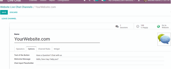 Odoo • Image and Text