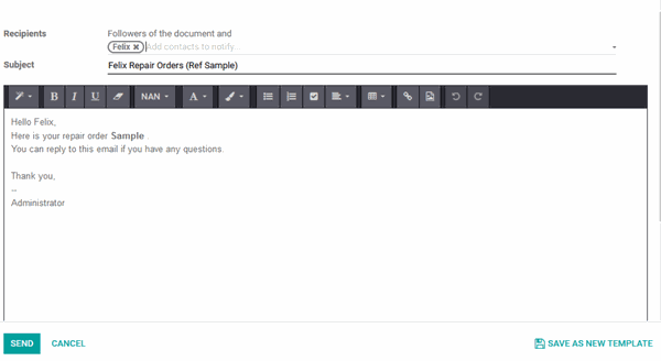 Odoo • Image and Text
