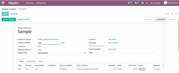 Odoo • Image and Text