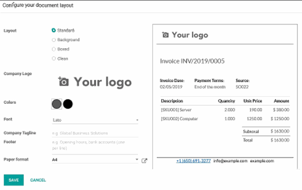 Odoo • Image and Text