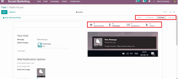 Odoo • Image and Text