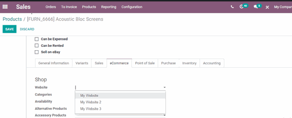 Odoo • Text and Image