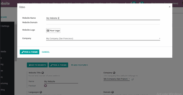 Odoo • Text and Image