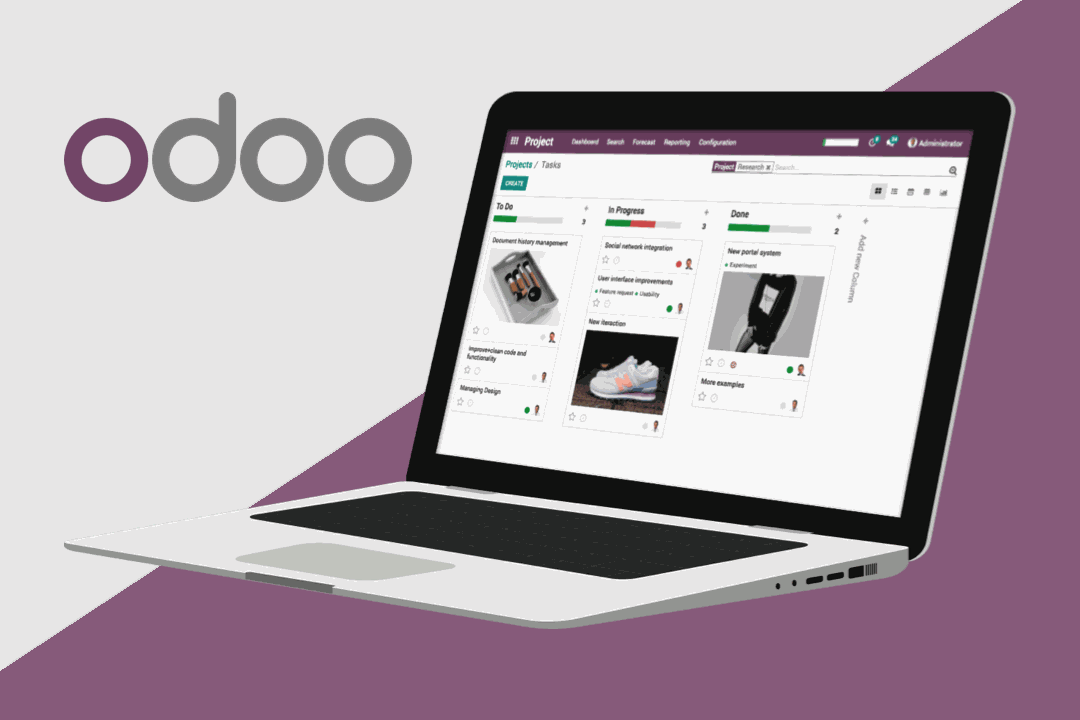 Odoo • Image and Text